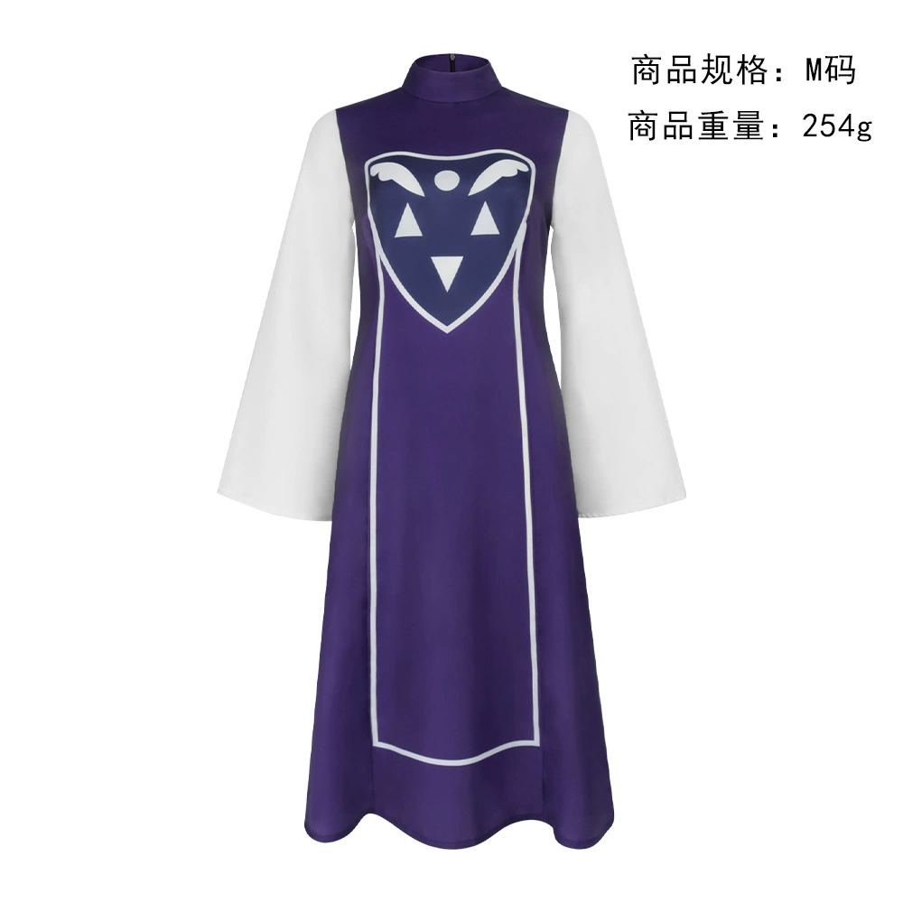 Jeu Undertale TToriel Cosplay Costume Torieli uniforme robe pour femme ensemble complet Halloween Carvinal tenues Cosplay Costume robe