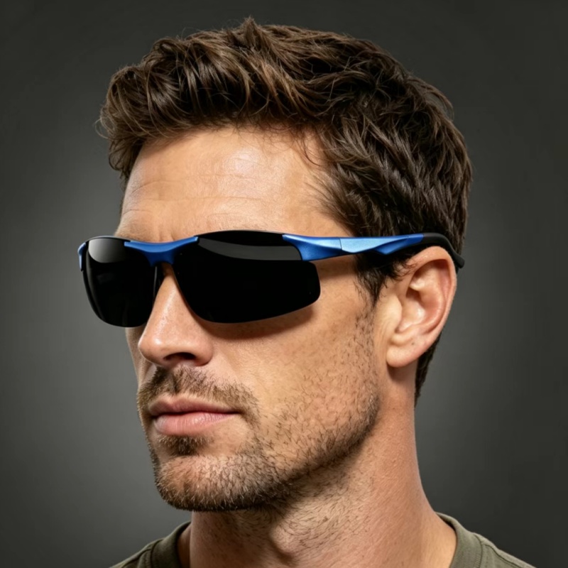 Lunettes de soleil polarisées de haute qualité pour la randonnée, la pêche, le camping, le cyclisme, la mode, l'escalade, la conduite, le golf, les voyages, en aluminium et magnésium