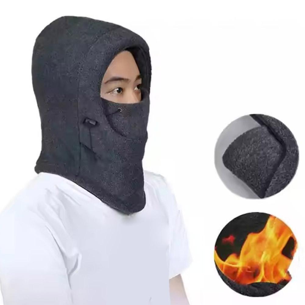 Nouvelle Casquette Chaude Tendance Hiver Homme Femme – Bonnets Imperméables en Polaire Thermique, Cagoule, Cache-cou à Capuche, Écharpes de Randonnée