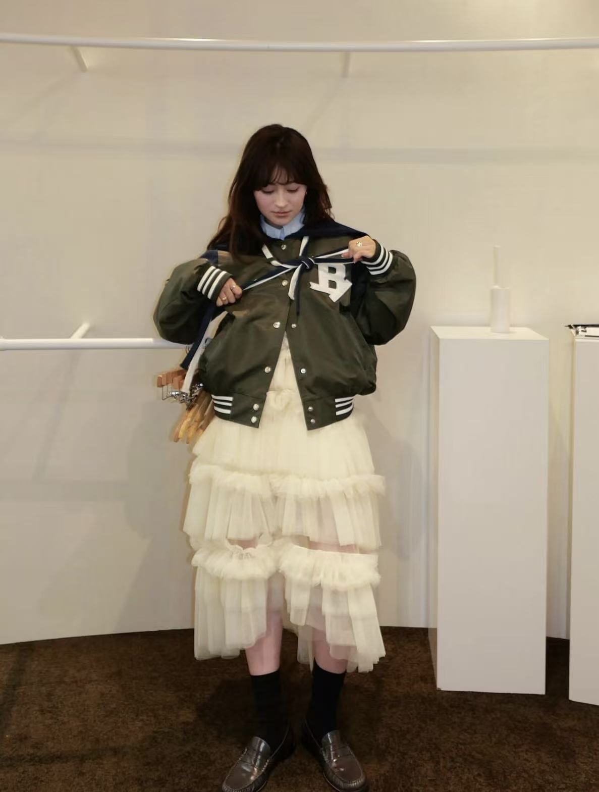 Veste douce de Style japonais pour filles, uniforme de Baseball court avec lettres brodées, Parkas décontractés quotidiens pour femmes, automne hiver 2025