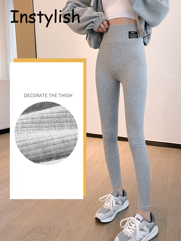 Leggings de sport pour femmes, collants Push Up, taille haute, jambières d'exercices, Vintage Harajuku, pantalons en tricot côtelé, vêtements de Fitness et de sport