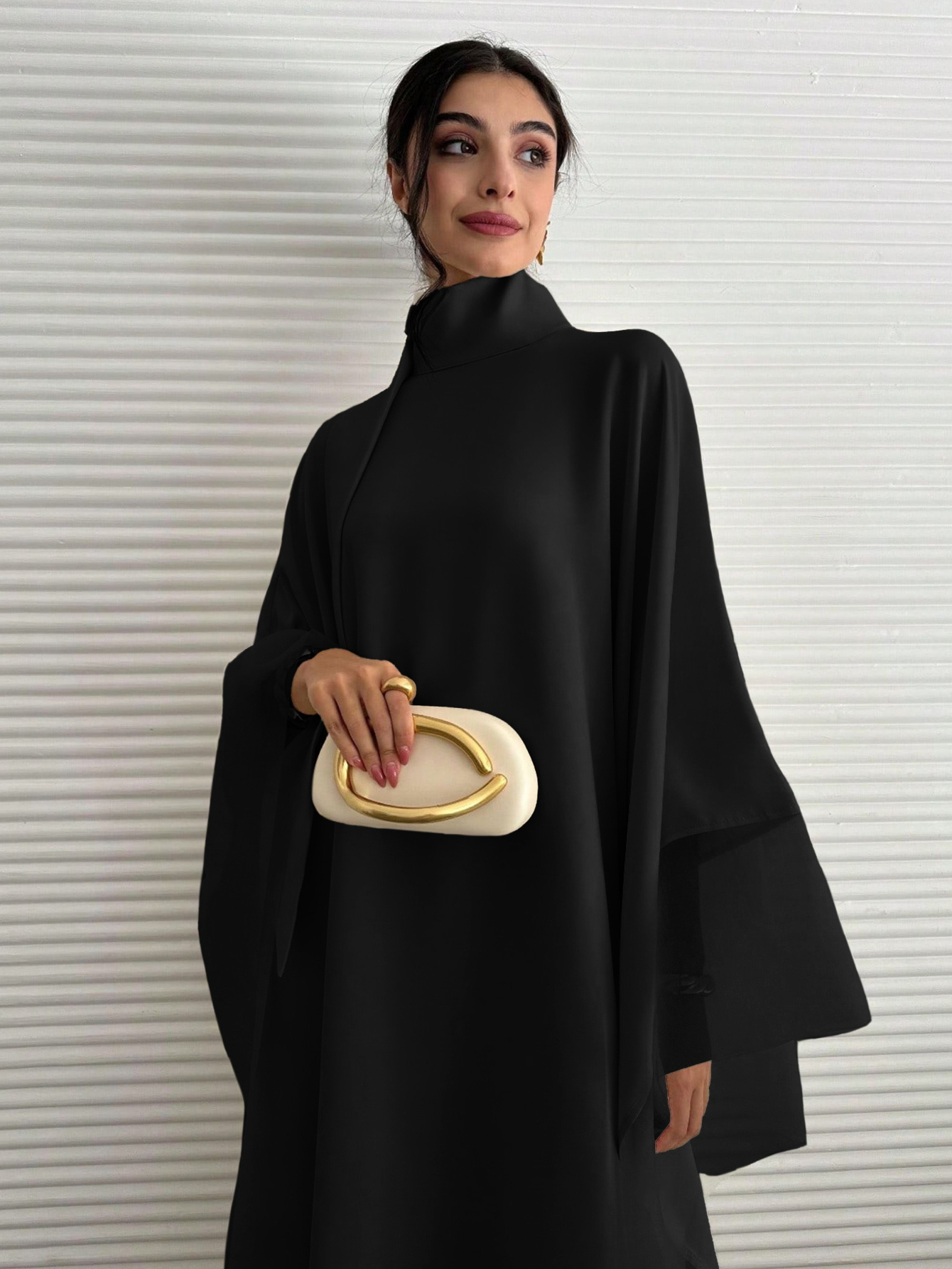 Abaya élégante pour femmes du Moyen-Orient, robe de soirée ample à manches longues, kaftans, jilbabs, vêtements traditionnels islamiques