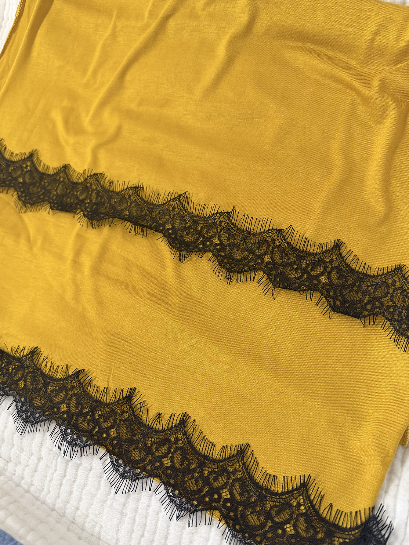 Nouveau Jersey Hijab avec dentelle longue châle musulman plaine doux écharpe Turban bandeau pour femmes afrique bandeau 170x60 cm