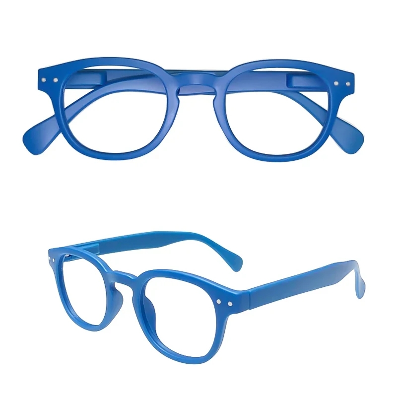 Lunettes de lecture pour hommes/femmes, monture ronde de conception de Style, lunettes de lecture de Prescription légères Spring HInge