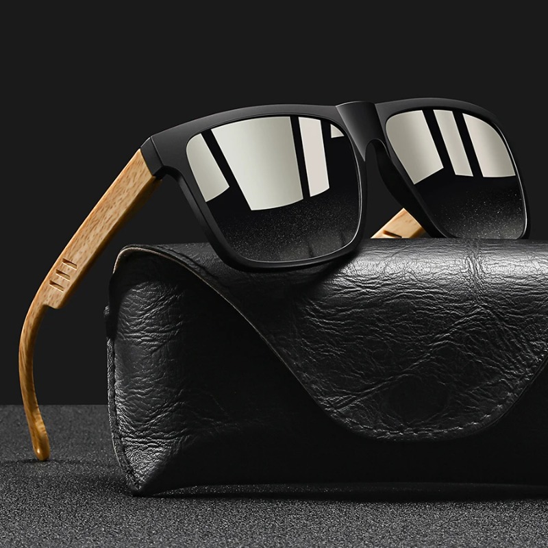 Lunettes de soleil carrées vintage tendance pour hommes et femmes, idéales pour la pêche et la conduite, de marque de luxe, protection UV400