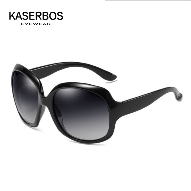 Lunettes de soleil polarisées pour femmes, surdimensionnées, tendance, protection UV400, style sportif et simple