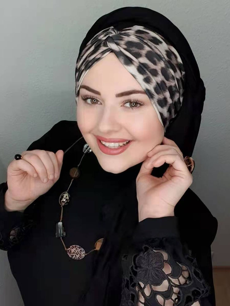 Foulard Modal musulman soie Abaya Hijab maillot islamique Hijabs pour femme Abayas robe Turbans froissé Turban tête arabe instantanée