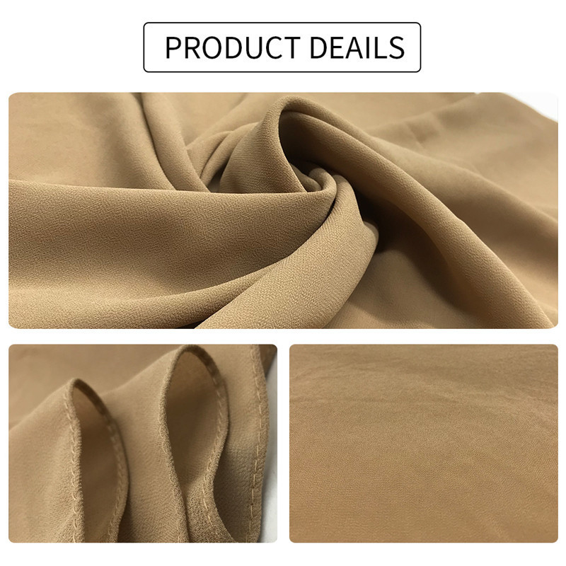 Voile de luxe en mousseline bulle pour femme, hijab uni pour le printemps, châles et écharpes, hijab femme musulman, foulard