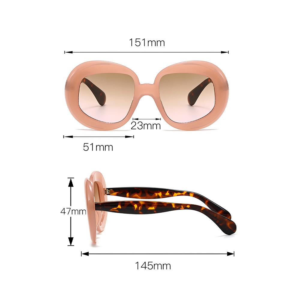 Lunettes de soleil carillon pour hommes et femmes, lunettes de soleil circulaires, lunettes de soleil pour femmes, lunettes de soleil Gogfordden Man, créateur de marque, nuances, nouveau, 2024