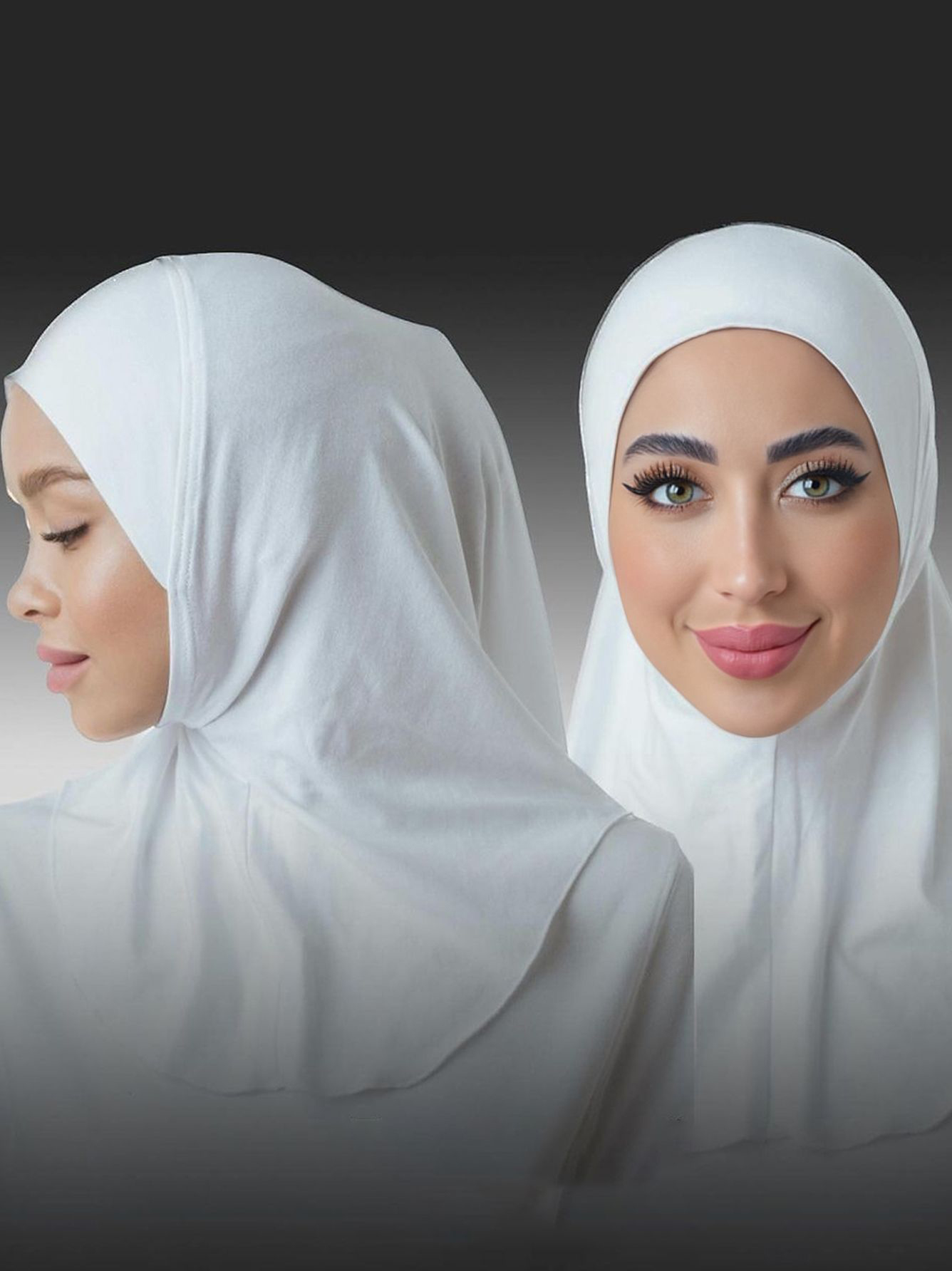Sous-écharpe islamique à couverture complète, Turban extensible, Bonnet Hijab prêt à porter, fermeture à pression, Hijab instantané pour femmes musulmanes