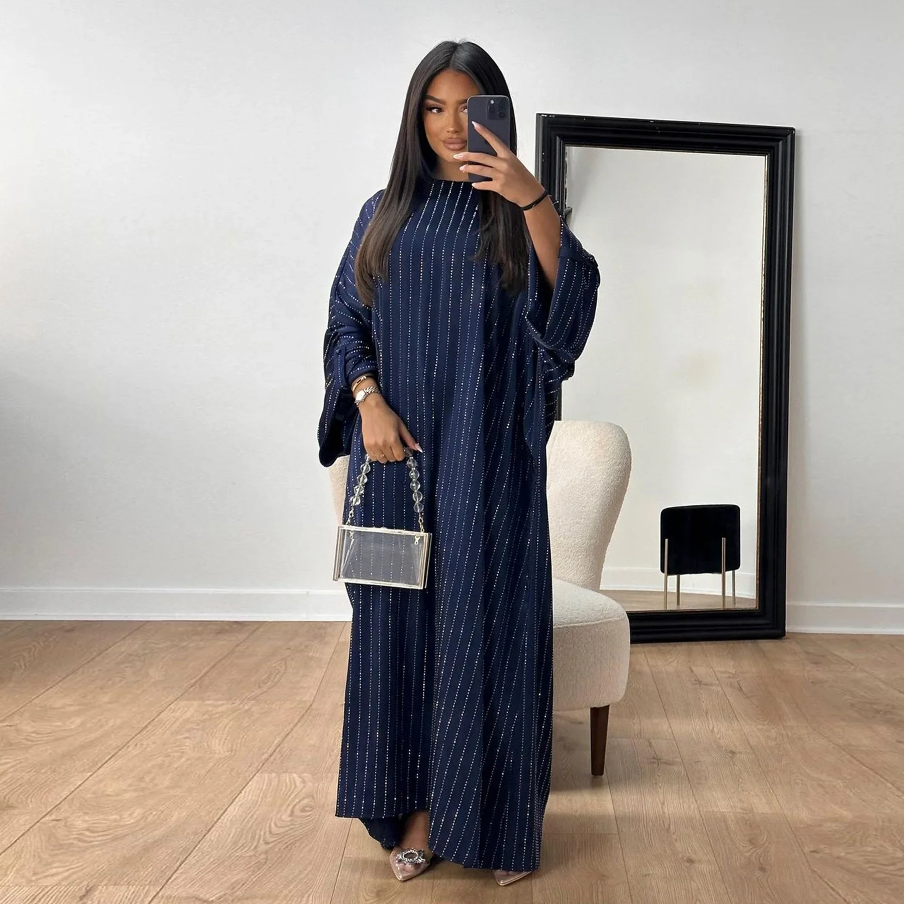 Robe Abaya de luxe pour femmes musulmanes, dubaï, Ramadan Eid, arabie saoudite, vêtements Jalabiya, turquie islamique, longue Robe modeste, 2025