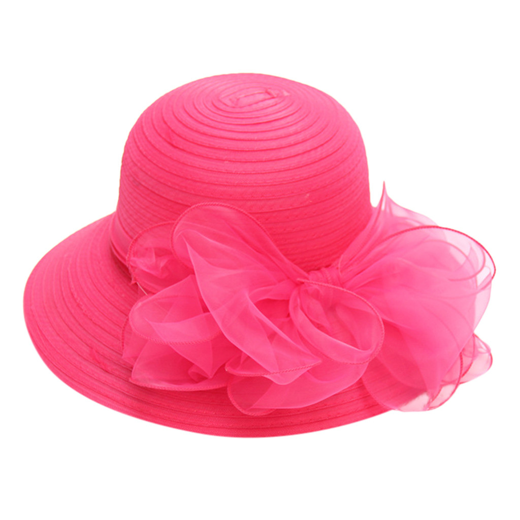 Chapeau de mariage en paille britannique avec nœud papillon pour femmes, chapeaux de plage de vacances à la mode, casquette Panama de voyage à large bord d'été