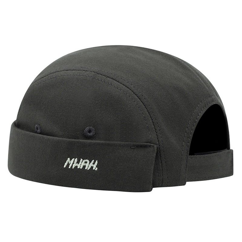 Nouvelle mode Summe broderie peau de Melon chapeaux sans bords pour hommes femmes Bonnet marque de mode Yuppie Cool Hip Hop PunkDocker casquette