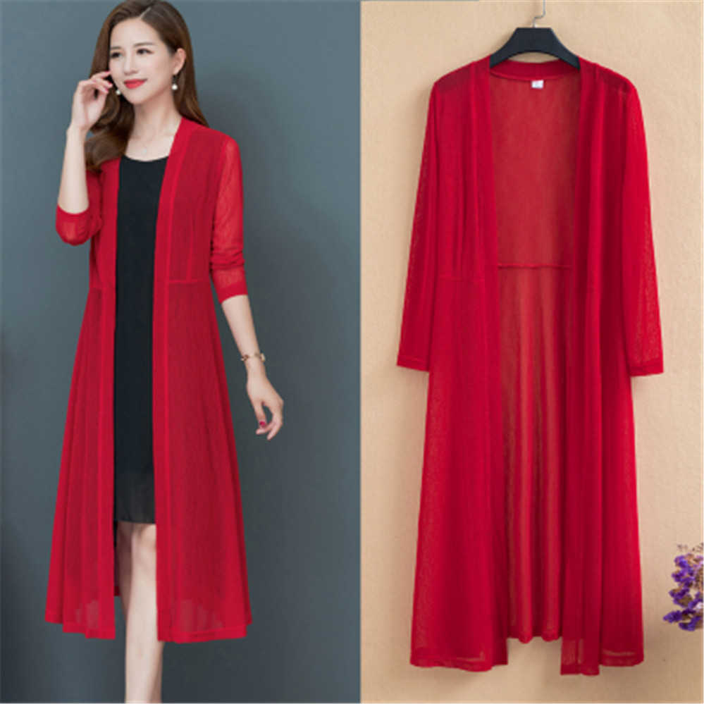 Cardigan à Manches sulfpour Femme, Manteau, Veste, Châle, Été, Automne, 4XL, 5XL, 6XL, 2022