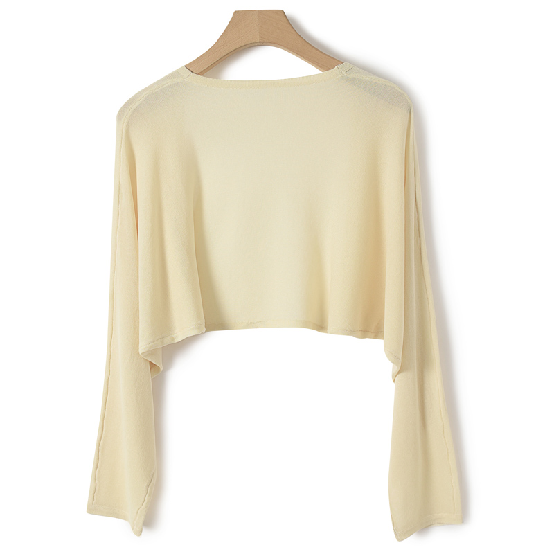 Ice InjSun-Couvertures de protection pour femmes, manches longues, châle mince, cardigan de relaxation d'été, cape, chemise d'extérieur, livraison gratuite