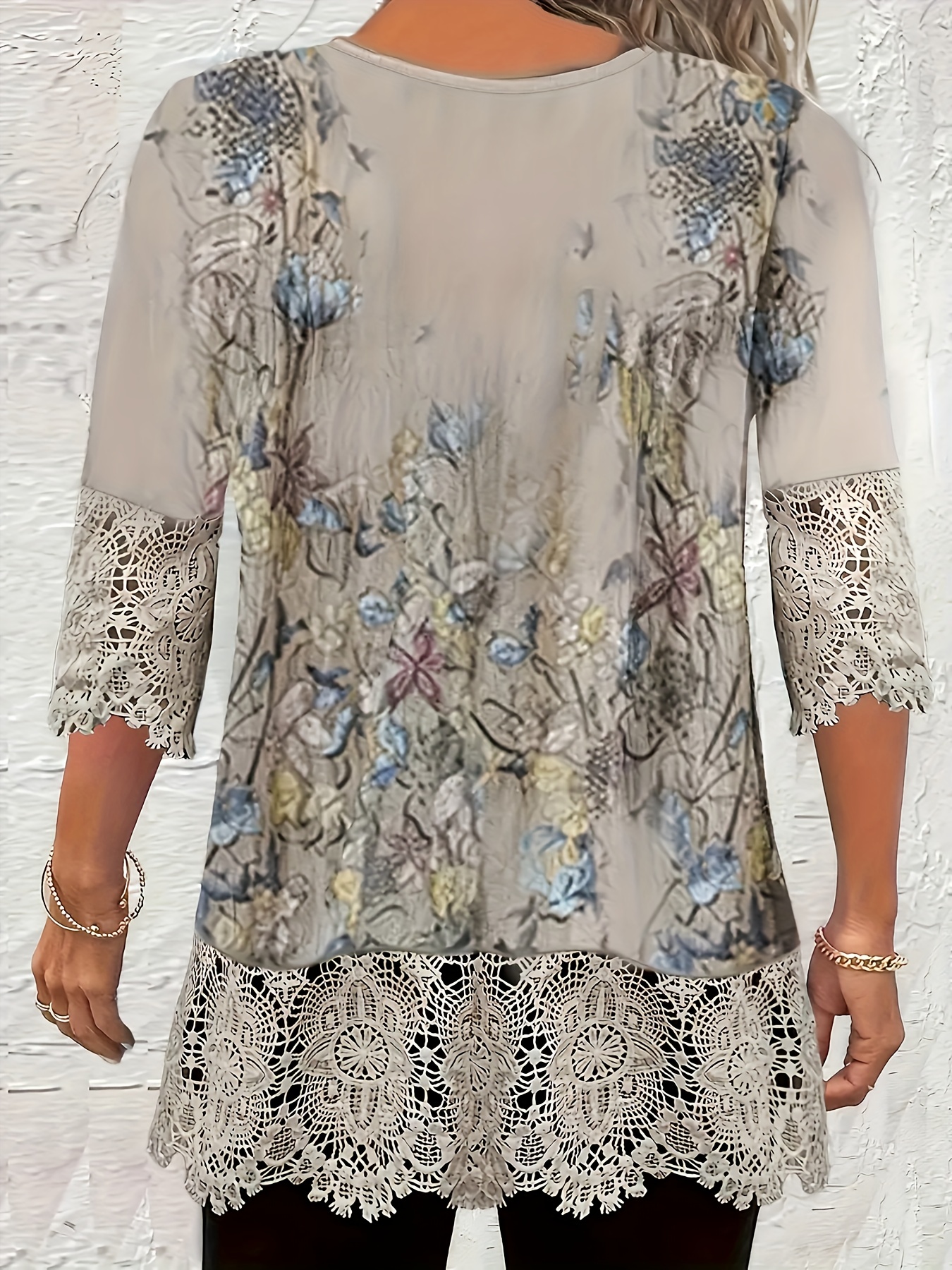Chemise élégante imprimée pour femme, haut décontracté, vacances, week-end, mode adt, grande taille