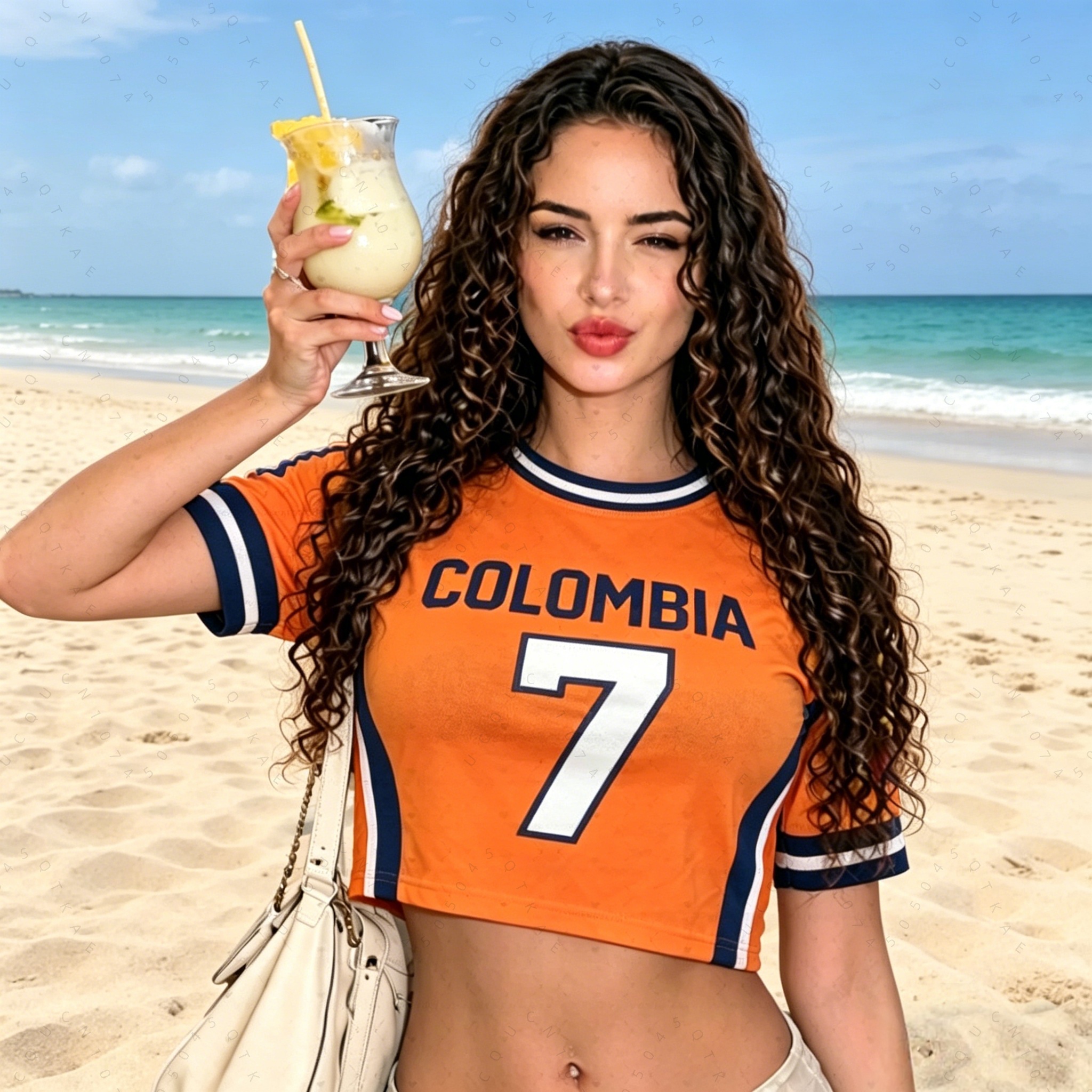 Maillots de football 2026 pour femmes et hommes, uniformes de pom-pom girls, maillot court de football colombien, t-shirt décontracté d'été pour les fans de football