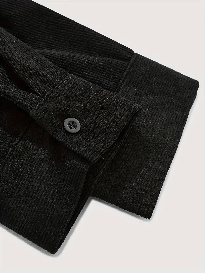 Veste en velours côtelé pour hommes, vêtements d'extérieur décontractés à la mode, Style chemise confortable, vêtements légers pour hommes, printemps automne