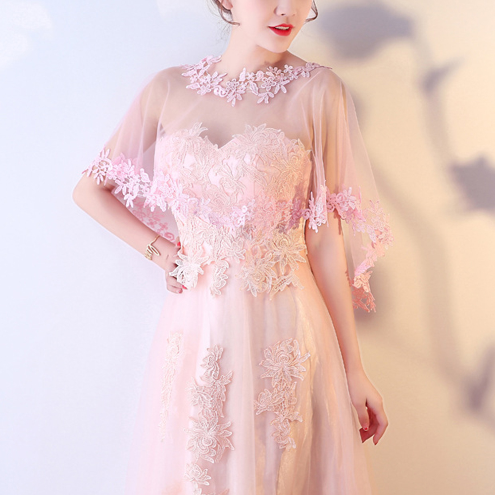Châle décontracté en dentelle pour femmes, robe de soirée, style élégant, cosplay