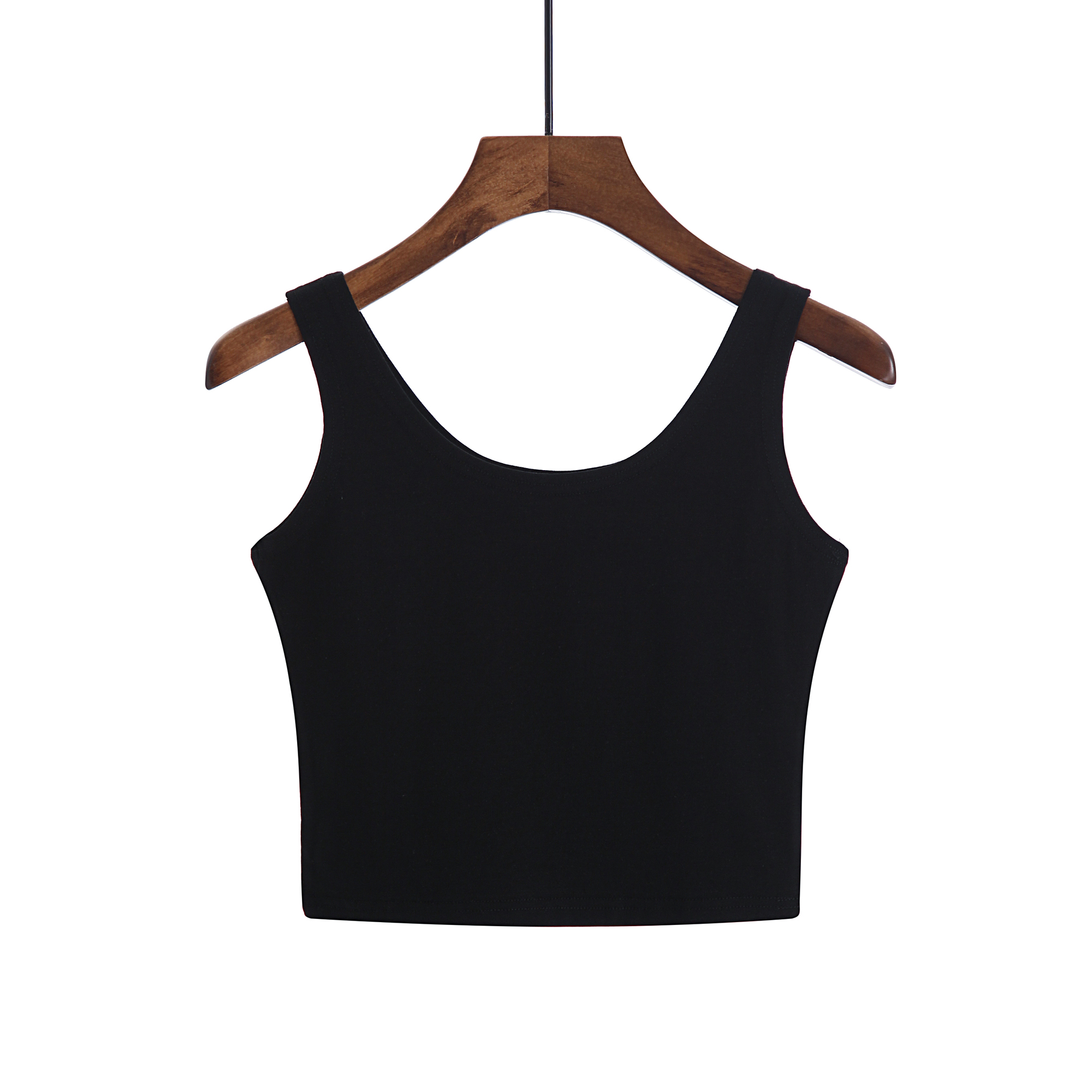 Débardeur court en 2024 coton pour femme, bustier tubulaire, couleur bonbon, mode, sexy, décontracté, gla2XL, 100%