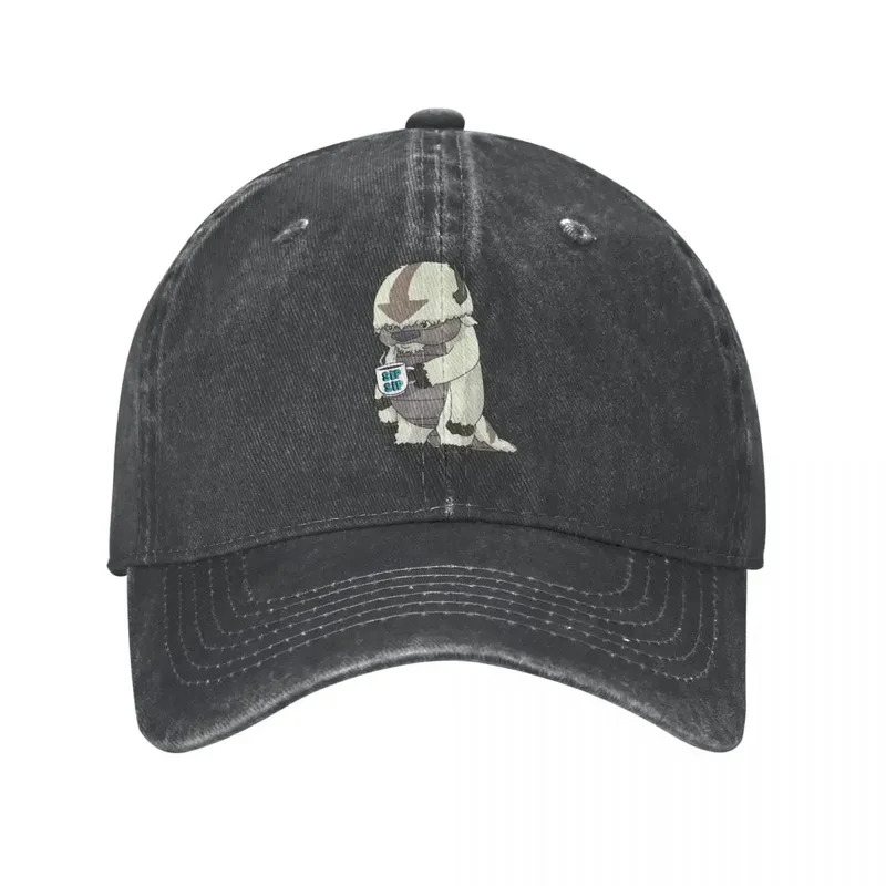 Casquette de baseball rétro Appa The Last Airbender - Casquette légère effet vieilli avec imprimé Appa emblématique, casquette d'été adaptée aux activités de plein air