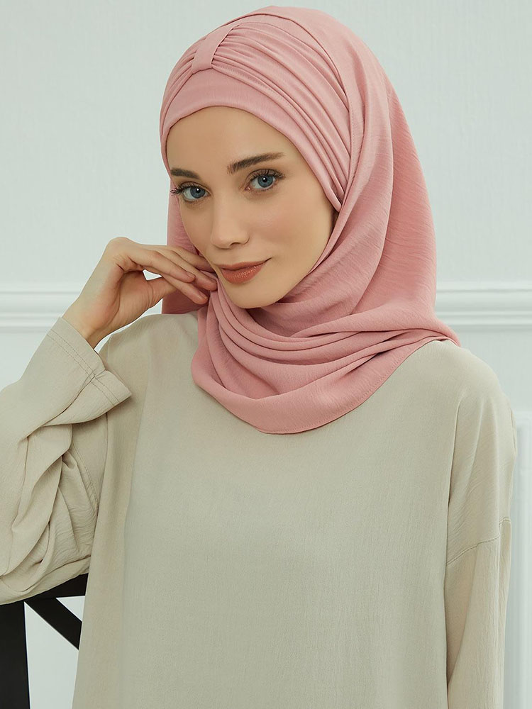 Grand chapeau musulman uni, casquettes Hijab intérieures, couvre-chef pour Ramadan, pré-conception