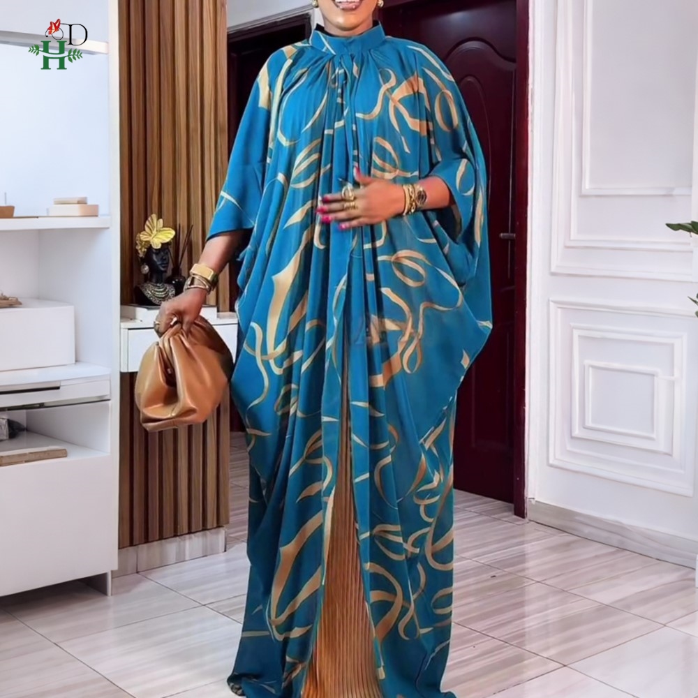 Robes H&D en solde, robes africaines pour femme, ensemble 2 pièces, robe de luxe turque, vêtements africains traditionnels pour mariage et fêtes