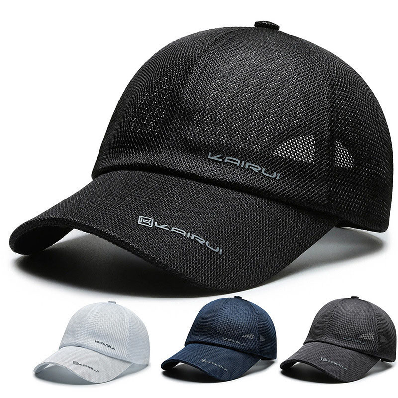 Casquette de Baseball en maille pour hommes et femmes, chapeau respirant à rabat pour papa, camouflage d'extérieur, camionneur Hip Hop
