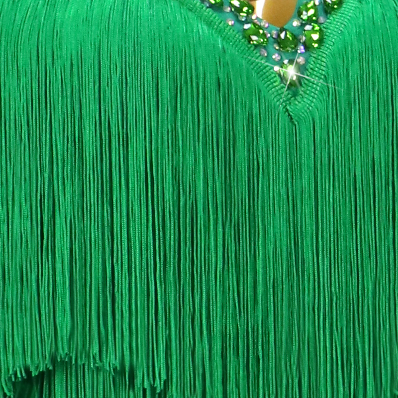 Robe de danse latine pour femmes, costumes de danse pour filles, jupes à franges, tenue de scène, de bal, de soirée, de sport, vêtements de soirée pour femmes, Samba