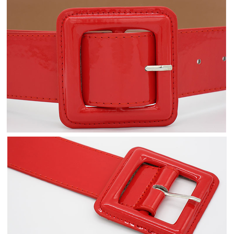 Ceinture corset grande taille en cuir verni de haute qualité grandes ceintures pour femmes robe ceintures dames jeans ceinture large sangle