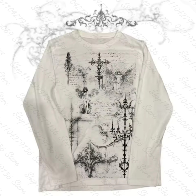 Femme vêtements pour femmes Kawaii Emo graphique t-shirts Y2k hauts haut court femmes recadrée Shoujo fille Style 90s vêtements Vintage