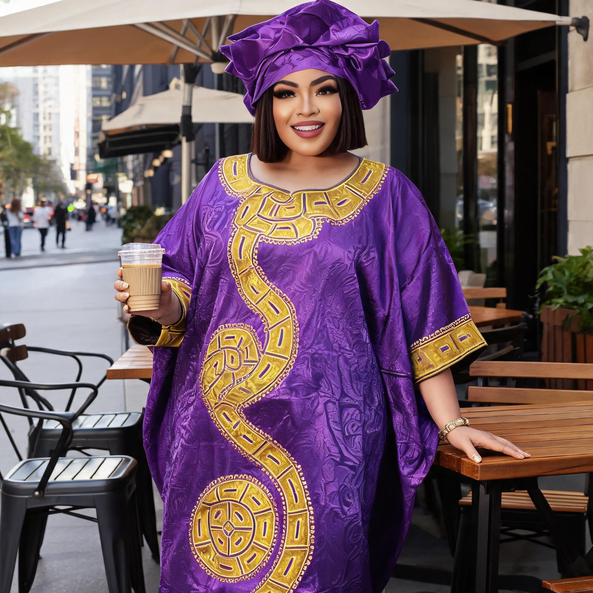 Robes africaines pour femmes grande taille, robe longue avec écharpe, design brodé Bazin Riche