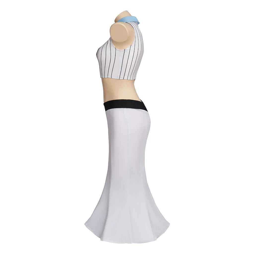 Costume de cosplay Anime Orihime Inoue, chemise blanche sexy avec jupe, robe de bal Orihime pour femmes, Halloween, carnaval, fête