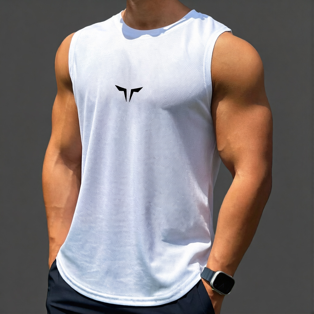 Débardeur de fitness pour homme, sans manches, pour entraînement en extérieur, salle de sport, parc