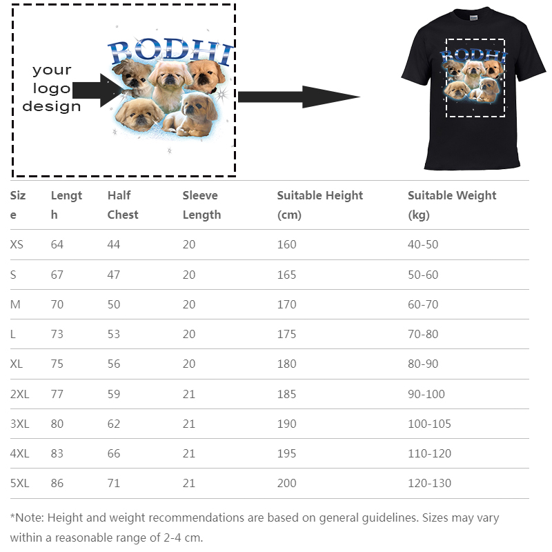 T-shirt homme 100% coton votre propre conception t-shirt homme marque Logo/image personnalisé bricolage impression t-shirt col rond hommes hauts
