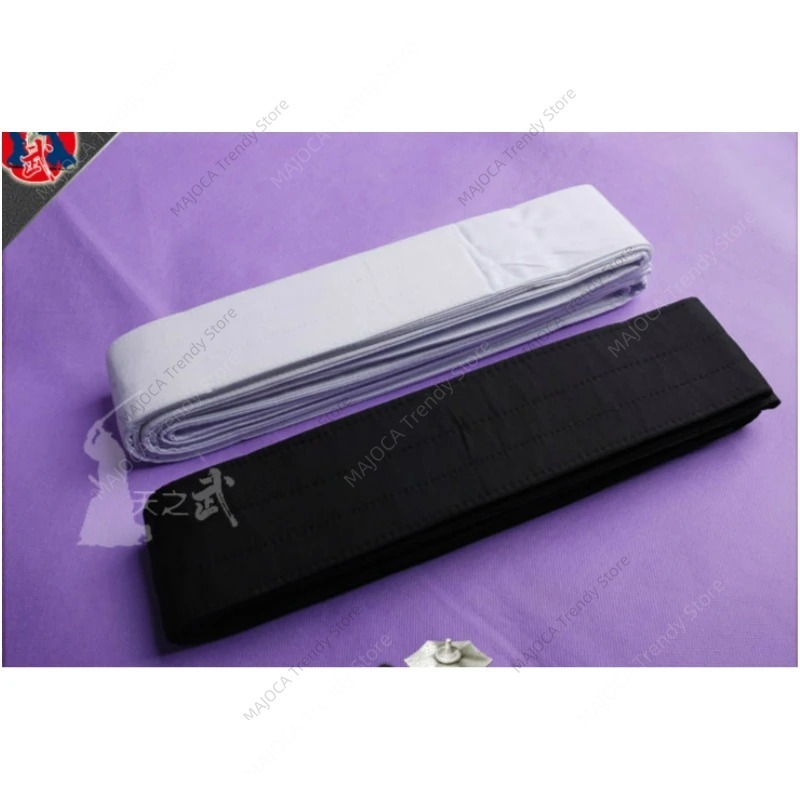 Ceinture d'aïkido de style japonais, uniforme d'arts martiaux Obi, Dobok, Laiko sportif, environnement, accessoire de protection, km/h