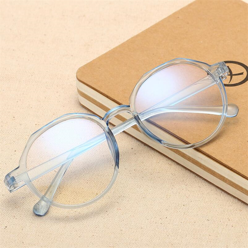 Lunettes optiques rondes rétro pour femmes et hommes, verres transparents à la mode pour myopie, pour myopie, 0 -0.5 -1.0 -1.5 à-6.0