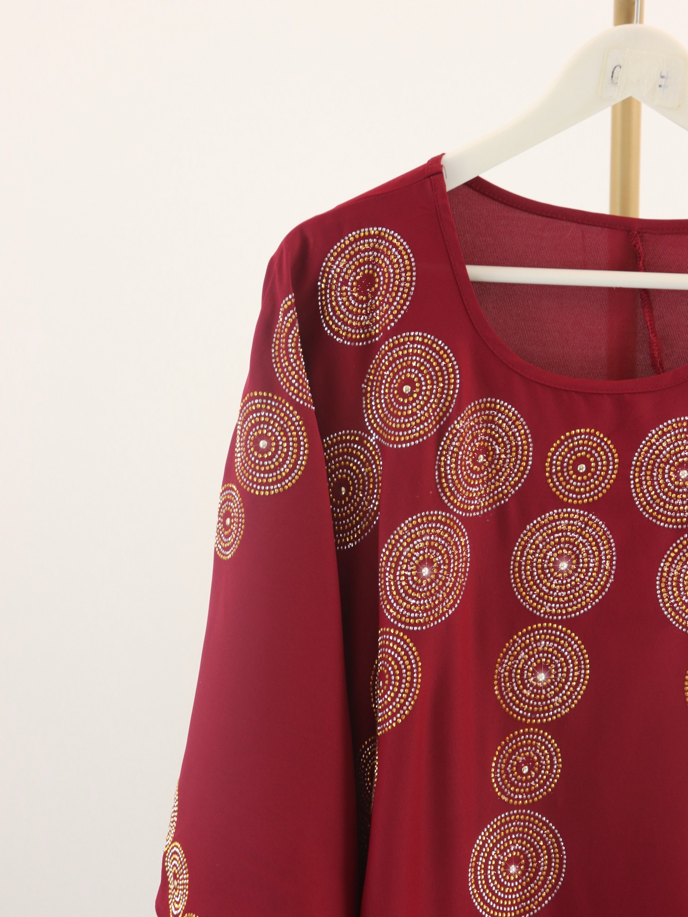 Abaya traditionnelle du Moyen-Orient pour femmes grandes tailles, robe ample avec écharpe, imprimé africain traditionnel, sequins et strass
