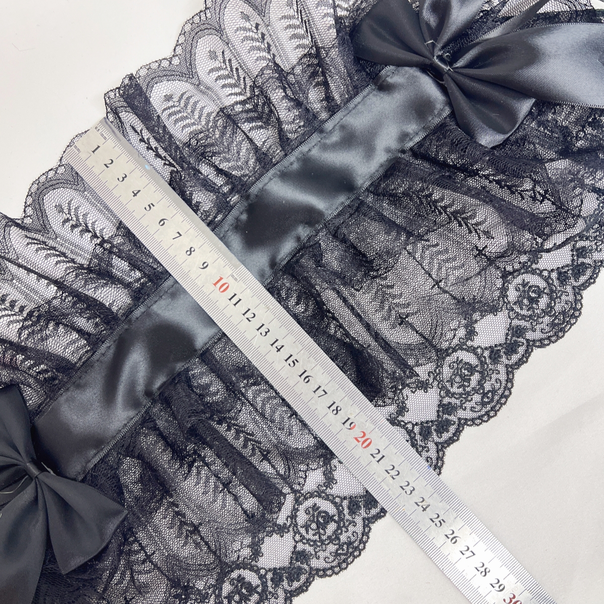 Serre-tête Voile Gothique Lolita, Accessoire Cheveux Femme, Nœud Élégant Vintage, Mode Quotidienne Lolita, Coiffe de Soubrette Cosplay