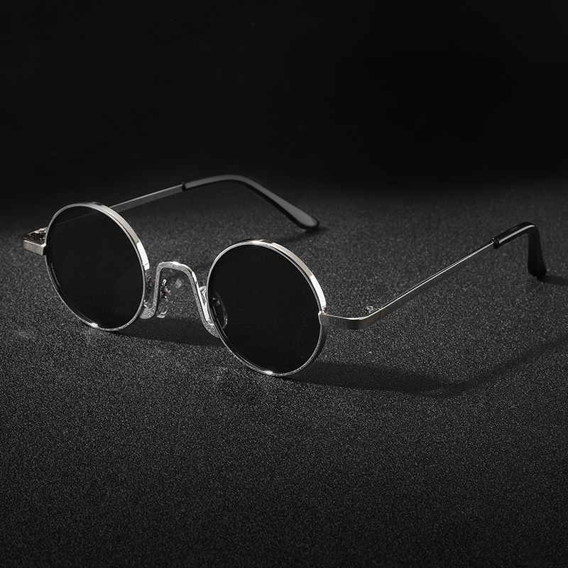 Lunettes de soleil polarisées UV400 pour hommes et femmes, monture ronde rétro, accessoires de conduite décontractés
