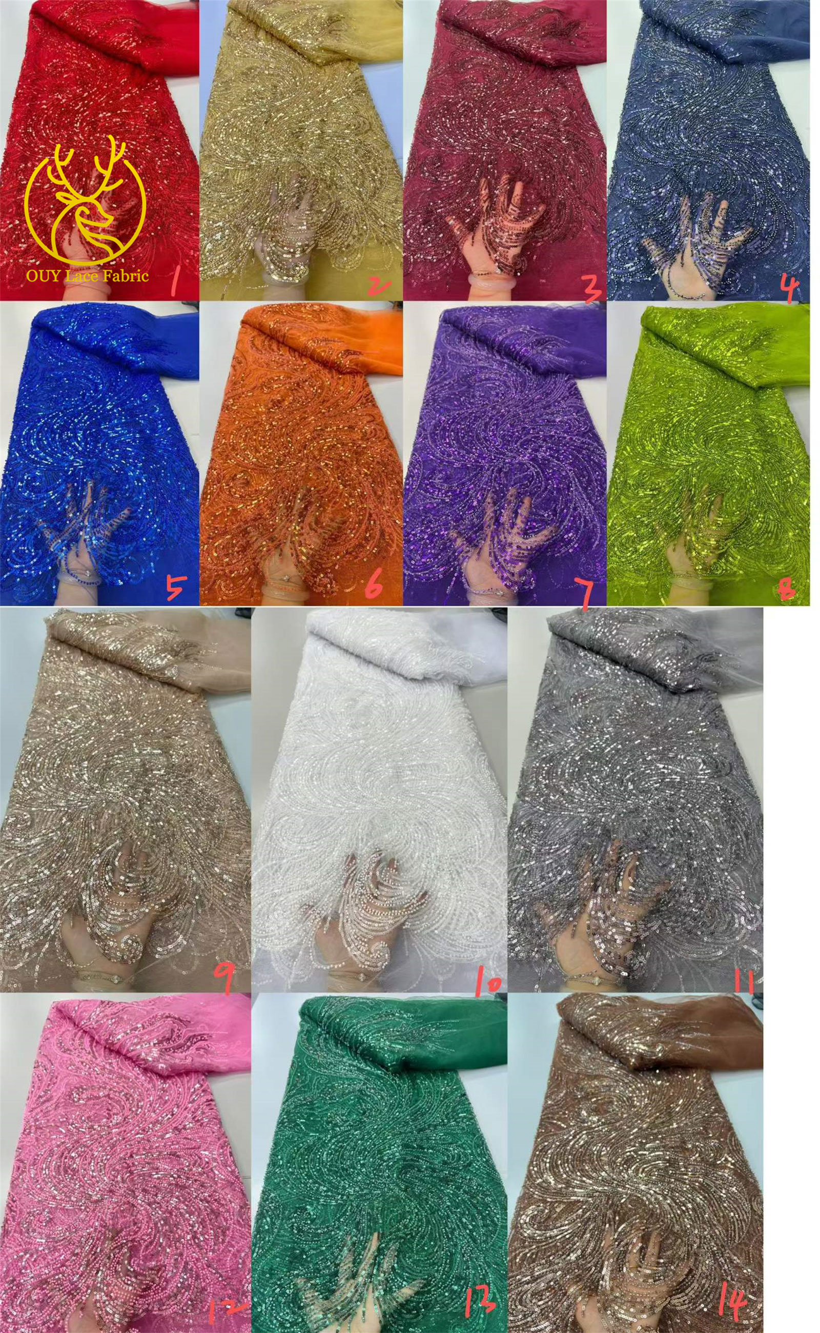 Tissu de dentelle perlée africaine tendance pour marié, dentelle en tulle et maille française nigériane à sequins 2026 pour robe de mariée et de soirée pour femme, couture