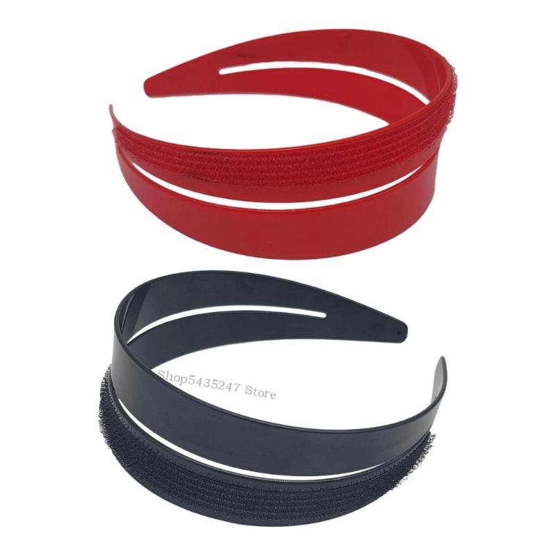 Bandeau pour cheveux pour femmes, accessoires coiffure, volumisant, forte tenue, à mode, confortable, cerceau pour 2 H7EF