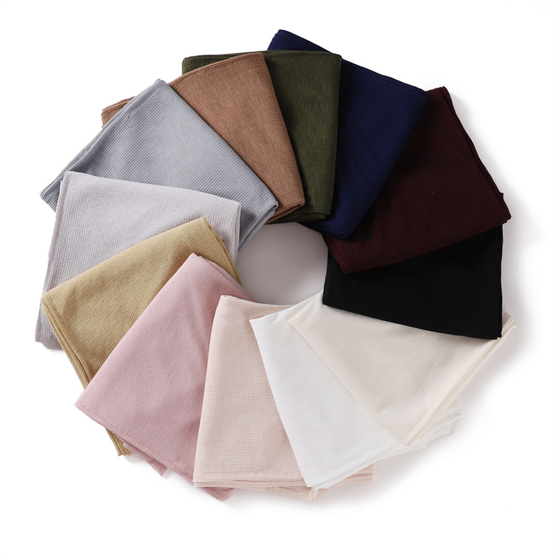 Bandeau Turban islamique pour Ramadan 170x70Cm, en Jersey, doux et respirant, Hijab, châle, écharpe élastique, écharpe arabe, musulman