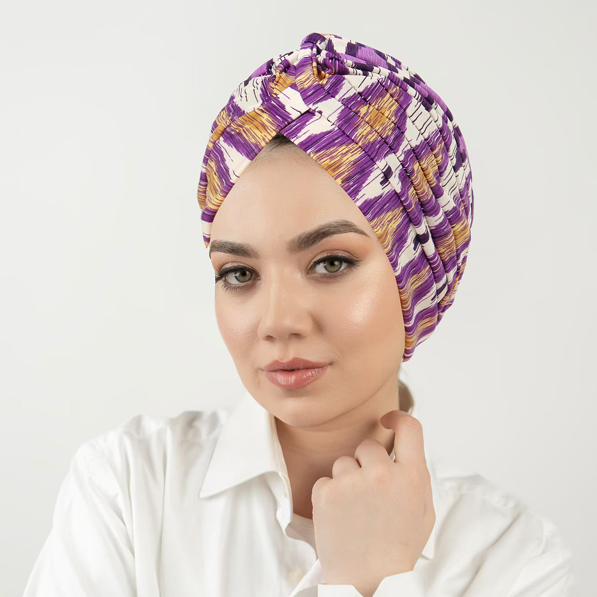 2025 nouveau chapeau indien imprimé fleuri femmes musulmanes Hijab chimio casquette Turban Bonnet Strech Femme bandeau écharpe perte de cheveux chapeaux