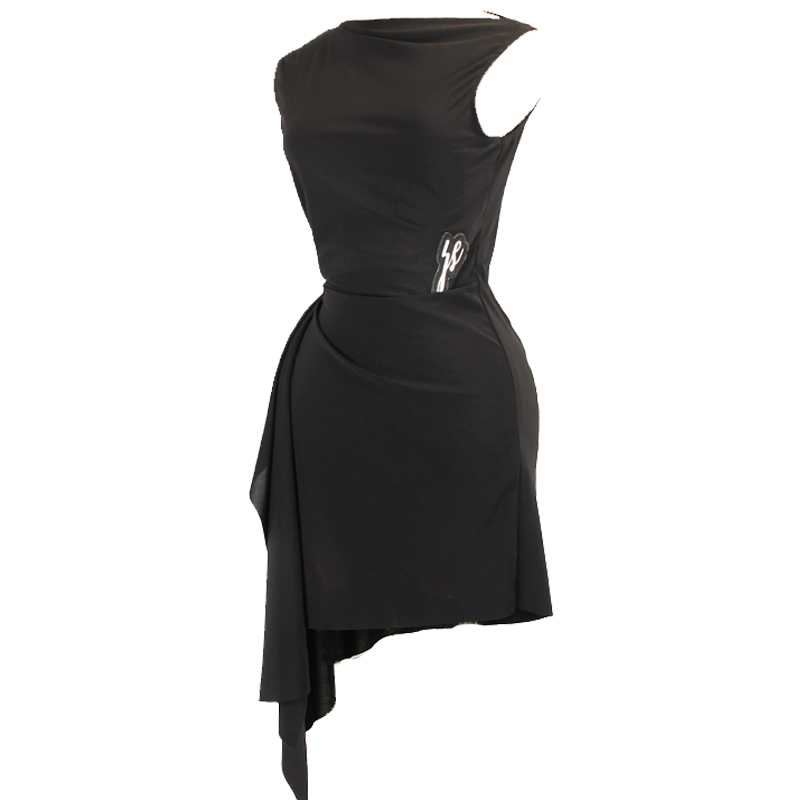 Robe de danseuse latine pour femmes, sac sexy en v profond, hanche, jupe de danse à manches longues, costume d'entraînement slim, haut/robe de danse latine, automne et hiver