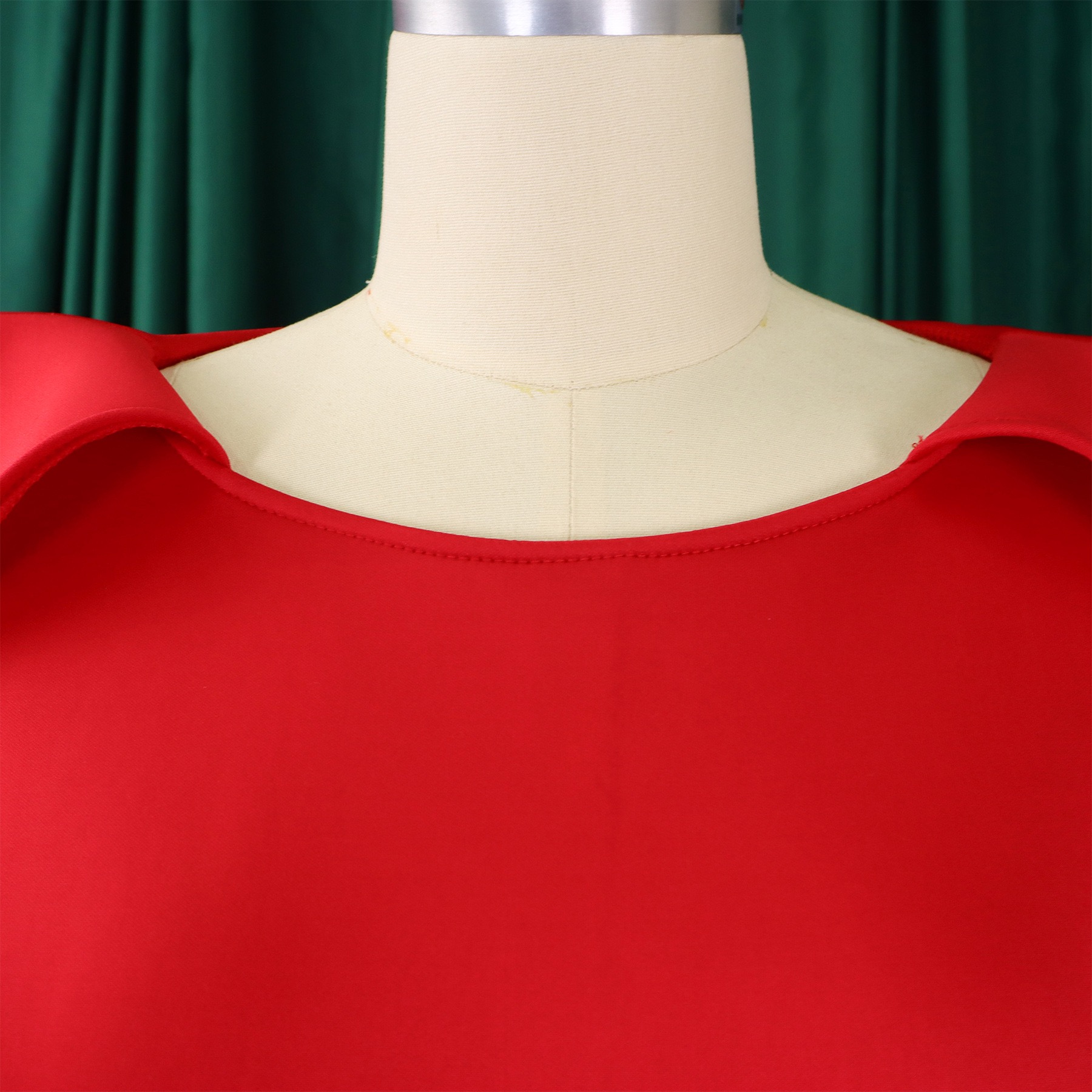 Robe plissée mi-mollet à manches bouffantes A-Line pour femmes, robes de soirée élégantes, vêtements éducatifs, fête de mariage, hors de l'initiative, luxe et chaud, anniversaire et nuit, 2024
