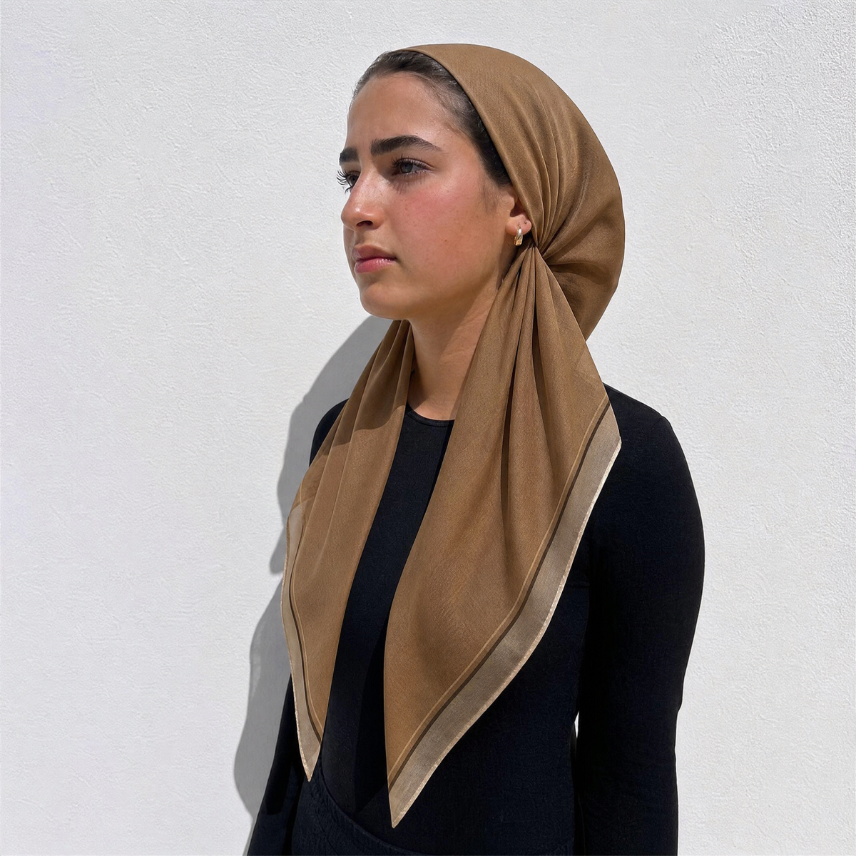 Bonnet hijab instantané en viscose imprimé dégradé de qualité supérieure pour femmes, design tendance, long, doux, élastique, turban islamique, bonnet hijab pour l'Aïd.