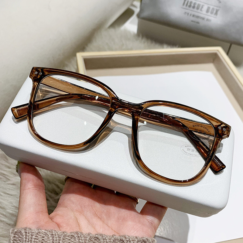 Lunettes de myopie de luxe pour femmes, lunettes bloquant la lumière bleue pour hommes, Anti-rayons, vue de près, dioptries 0 à-6.0
