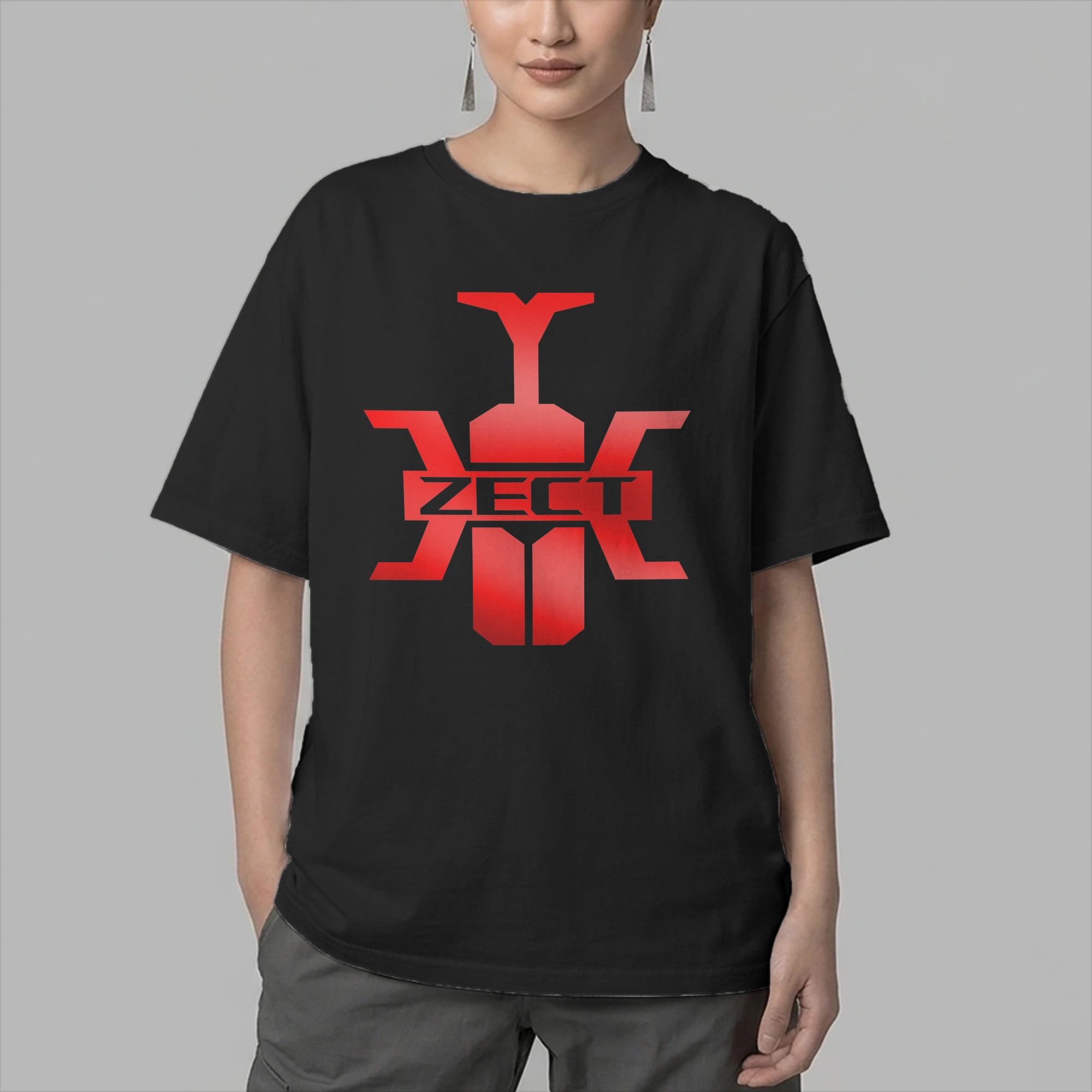 T-shirt Kamen Rider Kabuto pour hommes, hauts en pur coton, t-shirts amusants à manches courtes et col rond, nouvelle collection