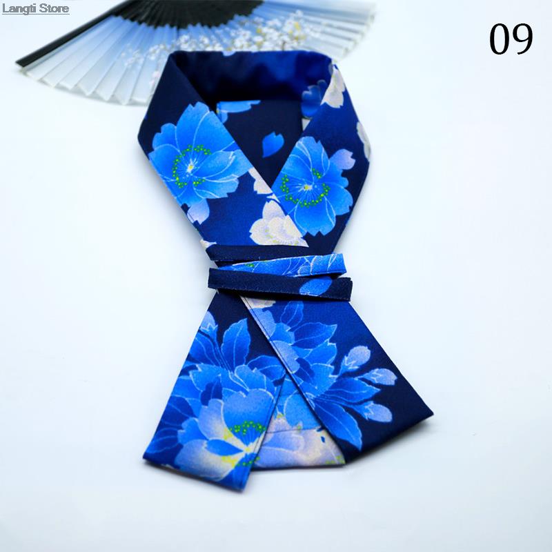 Faux col de kimono japonais pour femmes, décor de soutien, patchwork, dentelle, doublure de col, traditionnel, été, entrée, accessoires